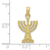 10K Menorah Pendant-WBC-10D3800