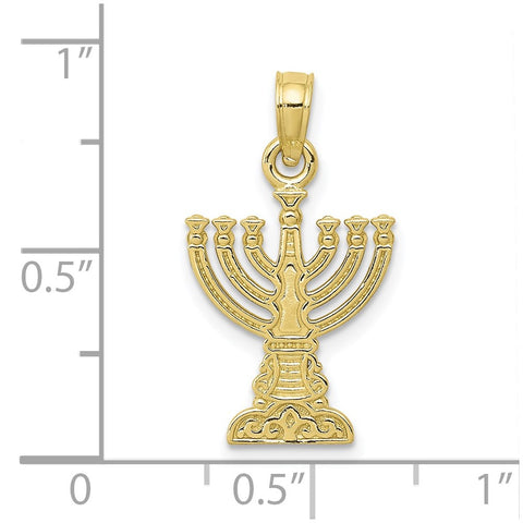 10K Menorah Pendant-WBC-10D3800