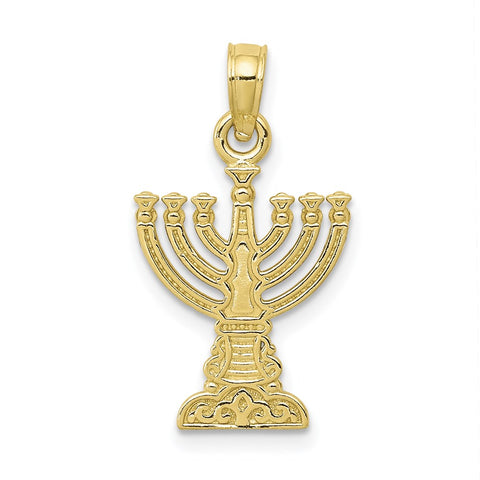 10K Menorah Pendant-WBC-10D3800