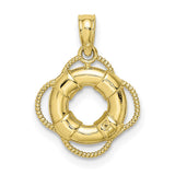 10K Lifesaver Charm-WBC-10D4170