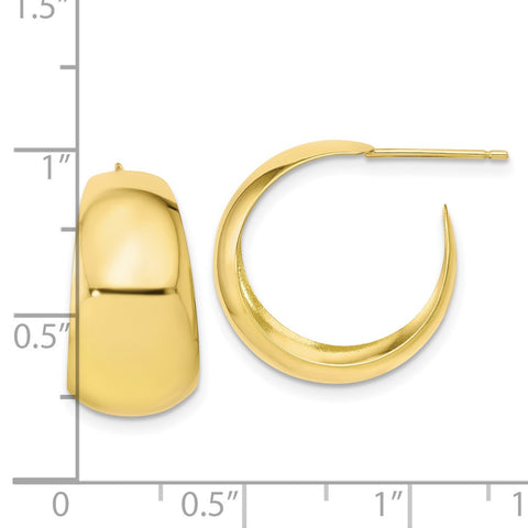 10k Small Hoop Earrings-WBC-10ER291