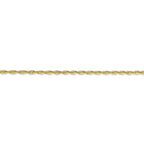 10k 1.8mm Extra-Light D/C Rope Chain Anklet-WBC-10EX014-9