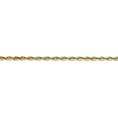 10k 2.25mm Extra-Light D/C Rope Chain-WBC-10EX018-20