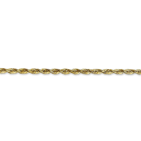 10k 2.75mm Extra-Light D/C Rope Chain-WBC-10EX023-20