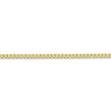 10k 2.2mm Flat Beveled Curb Chain-WBC-10FBU060-8