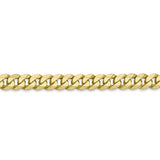 10k 5.75mm Flat Beveled Curb Chain-WBC-10FBU140-7