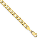 10k 5.75mm Flat Beveled Curb Chain-WBC-10FBU140-9