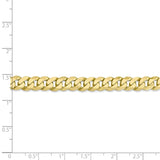 10k 6.75mm Flat Beveled Curb Chain-WBC-10FBU180-9