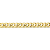 10k 7.75mm Flat Beveled Curb Chain-WBC-10FBU200-8