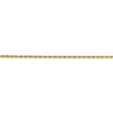 10k 1.5mm Diamond-cut Rope Chain-WBC-10K012-22
