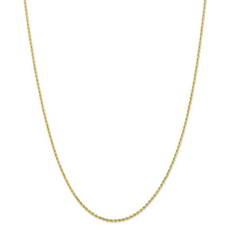 10k 1.5mm Diamond-cut Rope Chain-WBC-10K012-24