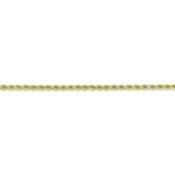 10k 2mm Diamond-cut Rope Chain-WBC-10K016-30