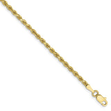 10k 2.25mm Diamond-cut Rope Chain-WBC-10K018-8