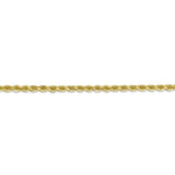 10k 2.75mm Diamond-cut Rope Chain-WBC-10K021-16