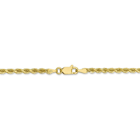 10k 2.75mm Diamond-cut Rope Chain-WBC-10K021-8