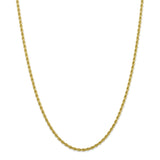 10k 2.75mm Diamond-cut Rope Chain-WBC-10K021-26