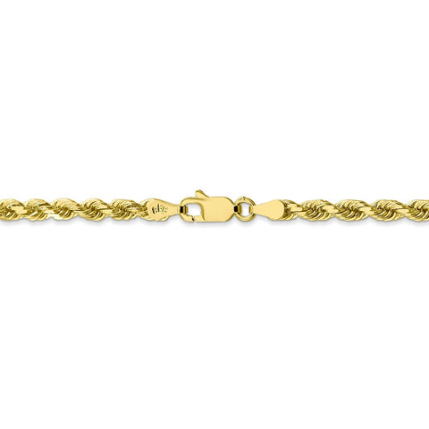 10k 3.5mm Diamond-cut Rope Chain-WBC-10K025-8