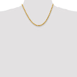 10k 4.5mm Diamond-Cut Rope Chain-WBC-10K035-18