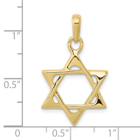 10k Star of David Pendant-WBC-10K2298