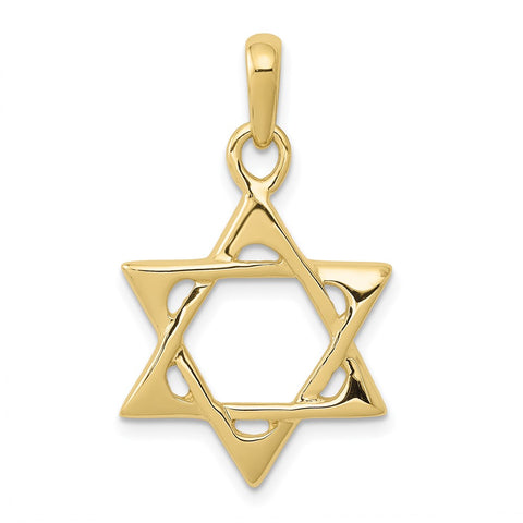 10k Star of David Pendant-WBC-10K2298