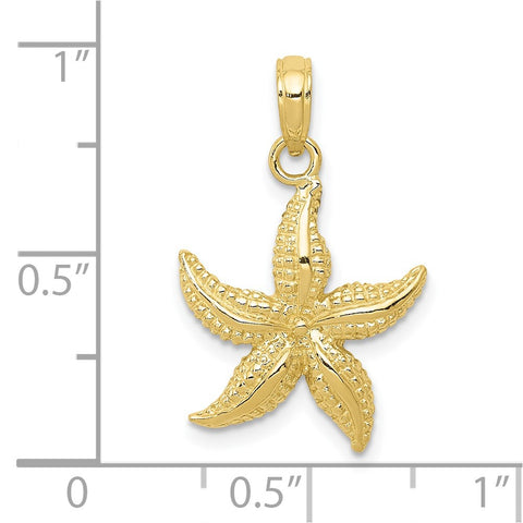10K Starfish Pendant-WBC-10K2940