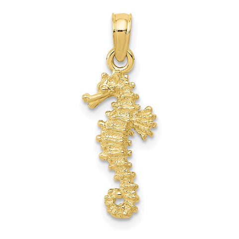 10k Seahorse Pendant-WBC-10K2979