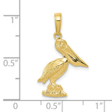 10k Pelican Pendant-WBC-10K3118