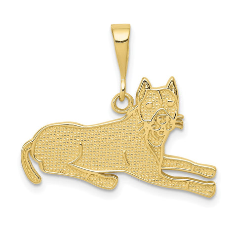 10k Pit Bull Pendant-WBC-10K3394