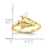 10k Dolphin Ring-WBC-10K3921