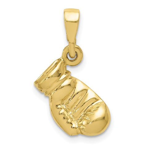10k Boxing Glove Pendant-WBC-10K4304