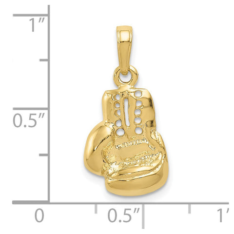 10K Lg Boxing Glove Charm-WBC-10K4962