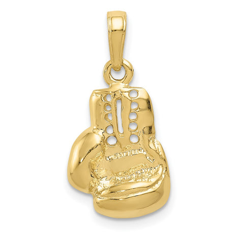 10K Lg Boxing Glove Charm-WBC-10K4962