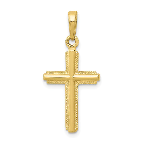 10k Cross Pendant-WBC-10K5447