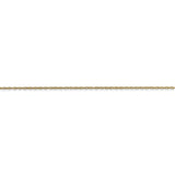 10K Rose Gold .5mm Carded Cable Rope Chain-WBC-10K5RR-20