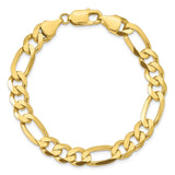 10k 8.75mm Light Concave Figaro Chain-WBC-10LF220-8