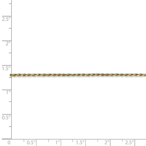 10k 1.3mm D/C Machine Made Rope Chain-WBC-10M012-24