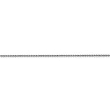 10k WG 1mm Cable Chain Anklet-WBC-10PE74-9
