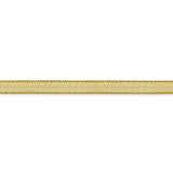10k 5mm Silky Herringbone Chain-WBC-10SK050-18