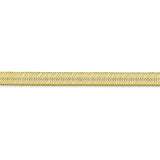 10k 5.5mm Silky Herringbone Chain-WBC-10SK055-20