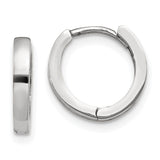 10k White Gold Hinged Hoop Earrings-WBC-10TM620