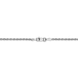 10k White Gold 1.85mm D/C Quadruple Rope Chain-WBC-10WQT014-8