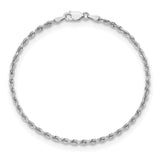 10k White Gold 2.75mm D/C Quadruple Rope Chain-WBC-10WQT021-7