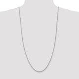 10k White Gold 3mm D/C Quadruple Rope Chain-WBC-10WQT023-30