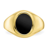 10k Onyx Mens Ring-WBC-10X21