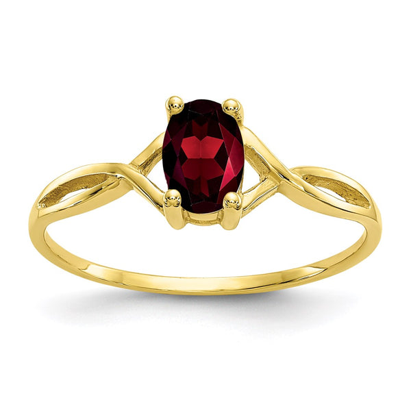 10ky Birthstone Ring Mounting-WBC-10XBR226M