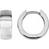 Platinum 14 mm Hinged Hoop Earrings-2993:123034:P-ST-WBC