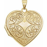 14K Yellow Heart Locket-21961:238973:P-ST-WBC