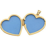 14K Yellow Heart Locket-21961:238973:P-ST-WBC