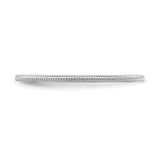 10K White Gold 1.2mm Milgrain Stackable Band-1STK19-120W-4-WBC