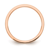 10K Rose Gold 1.2mm Line Pattern Stackable Band-1STK21-120R-4.5-WBC